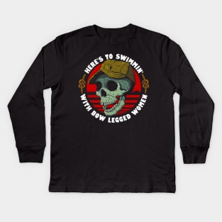 What Would Quint Do? Kids Long Sleeve T-Shirt